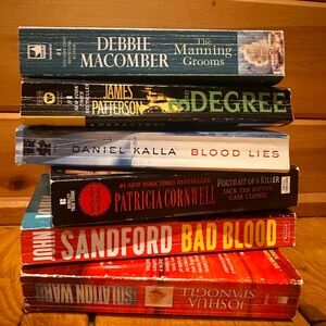Assorted Mystery and Thriller Book Set